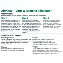 Load image into Gallery viewer, AirVidox Virus & Bacteria Eliminator
