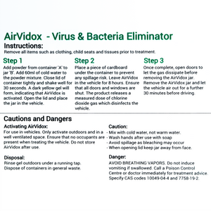 AirVidox Virus & Bacteria Eliminator