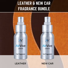 Load image into Gallery viewer, Leather and New Car Fragrance Bundle | 2 x 60ml