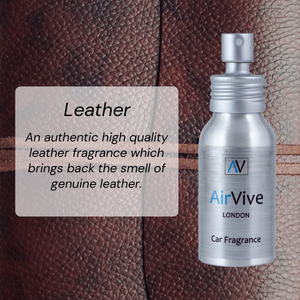 Leather and New Car Fragrance Bundle 2 x 60ml