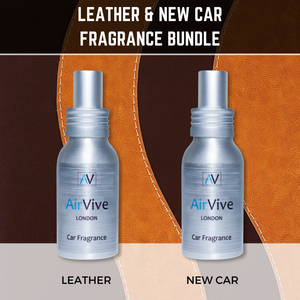 Leather and New Car Fragrance Bundle 2 x 60ml